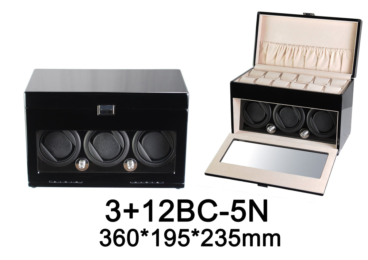 Leader 804 Watch Winder - 3 Watches