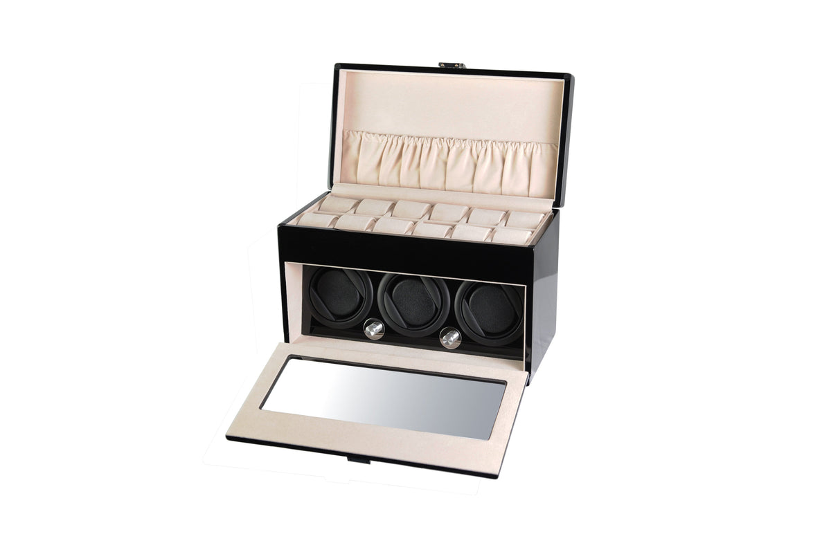 Leader 804 Watch Winder - 3 Watches