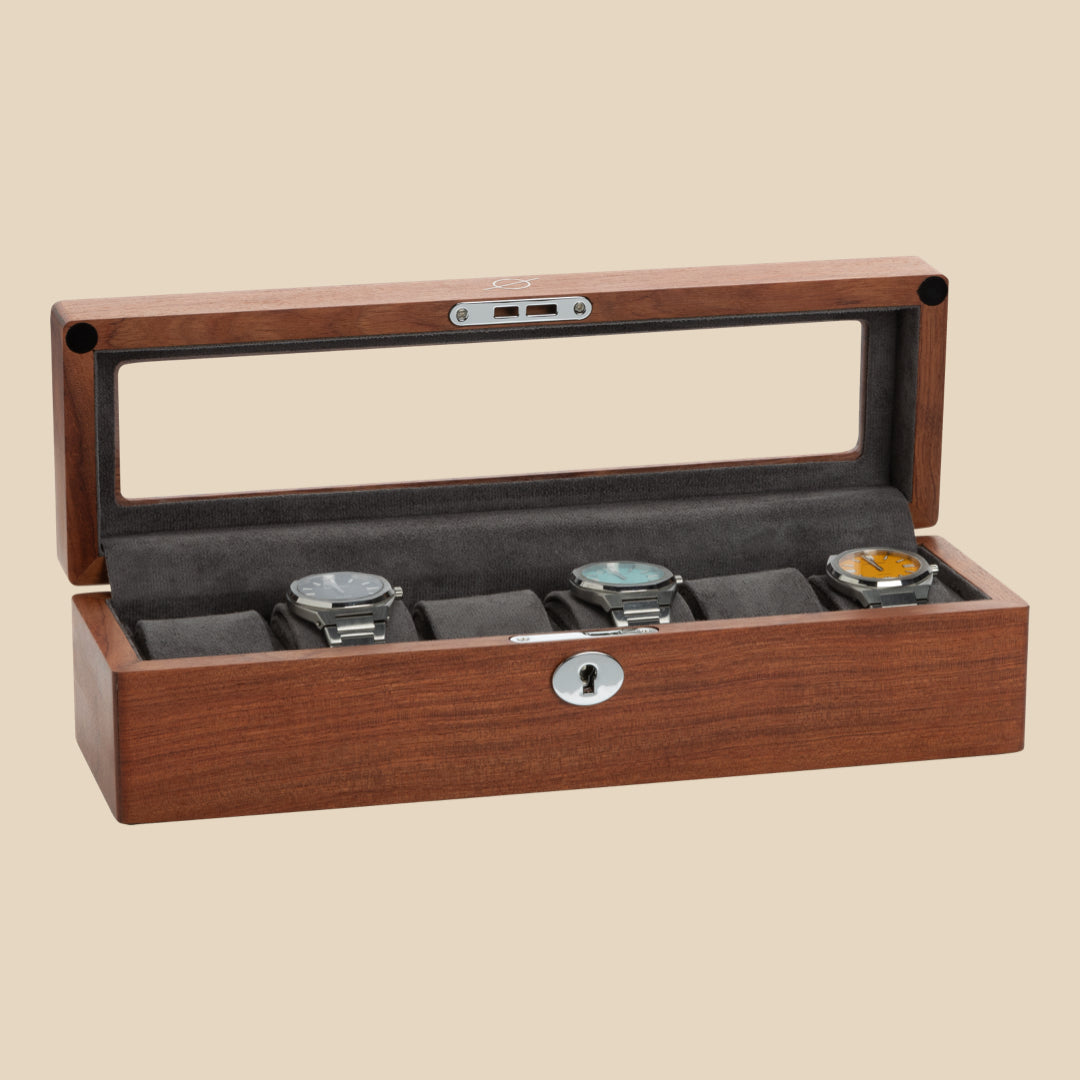 WB5 Uhrenbox - 6 Uhren