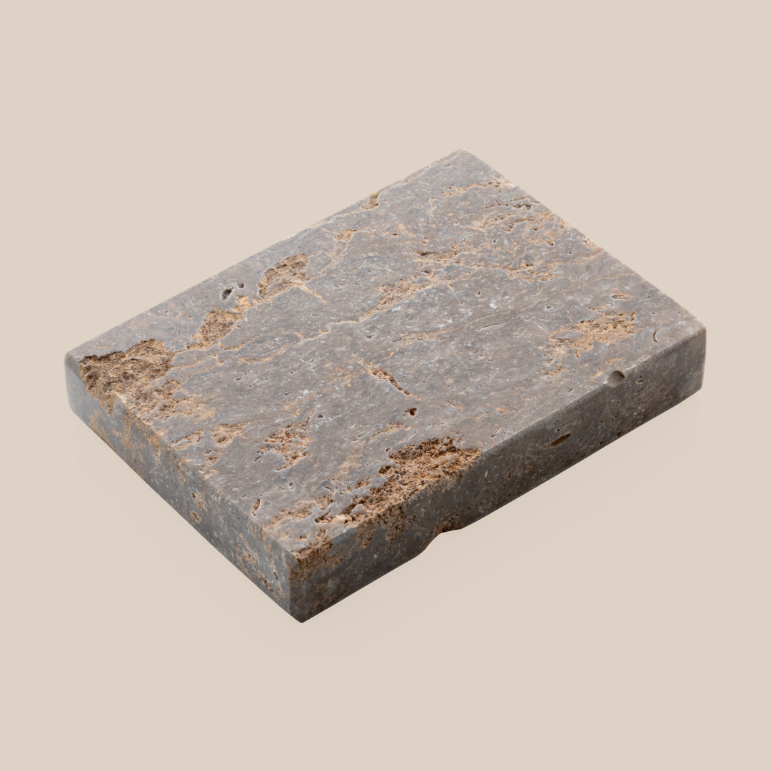 Basel Watch Stand - Palisander / Muschelkalk Limestone