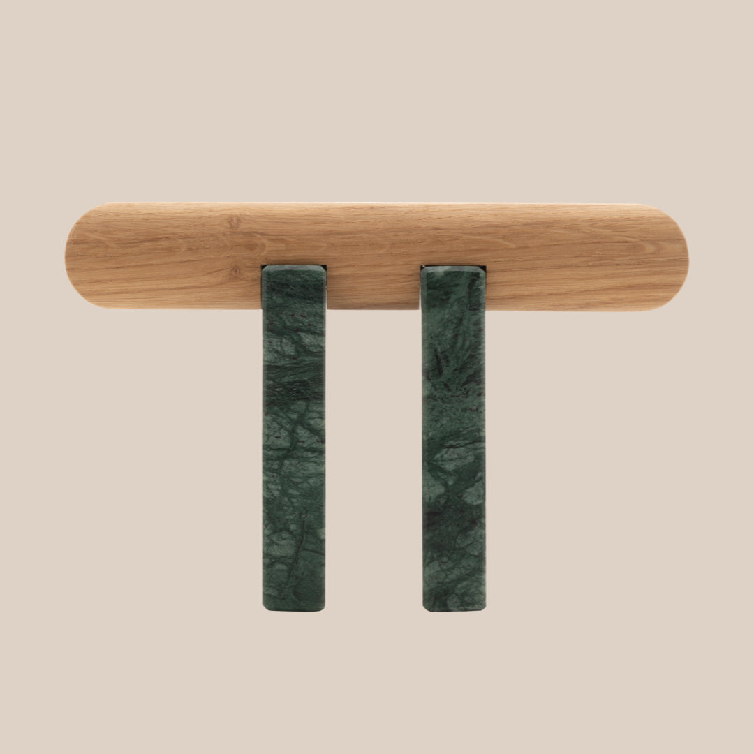 Basel Watch Stand - Plain / Verde Marble