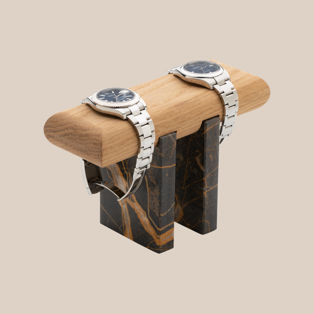 Basel Watch Stand - Plain / New Port Laurent Marble