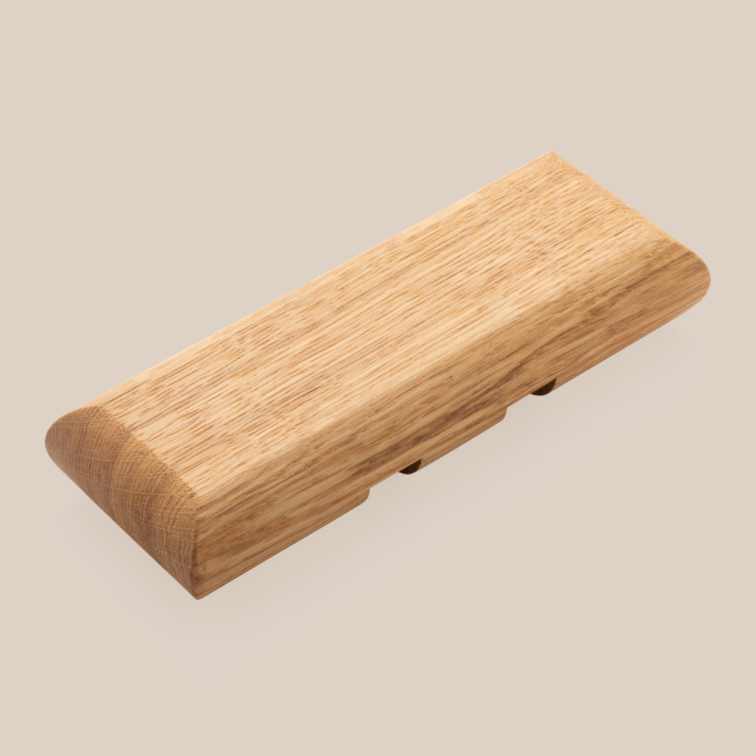 Basel Watch Stand - Transparent / Muschelkalk Limestone