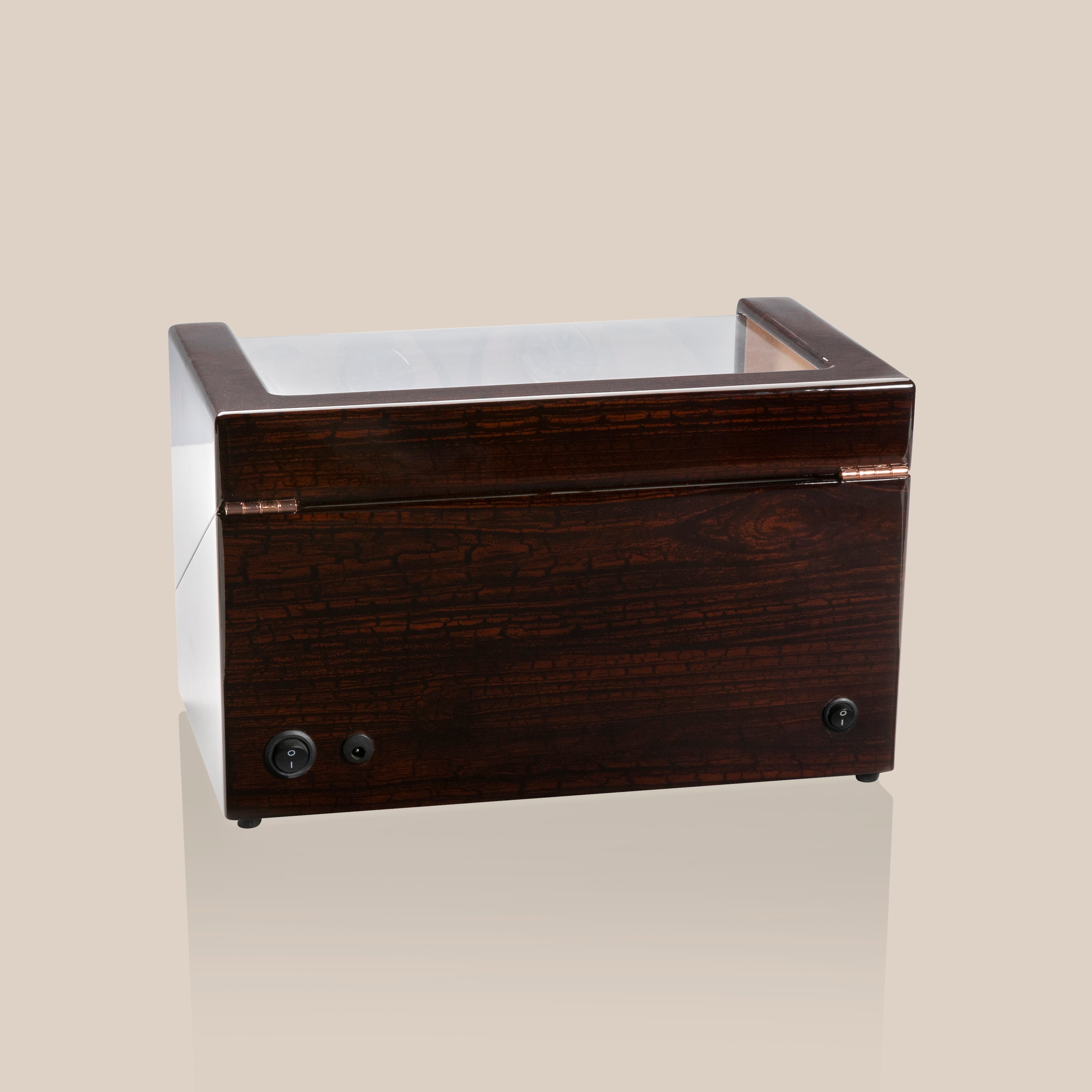 WW15 Watch Winder (Black/Apricot)- 4 Watches