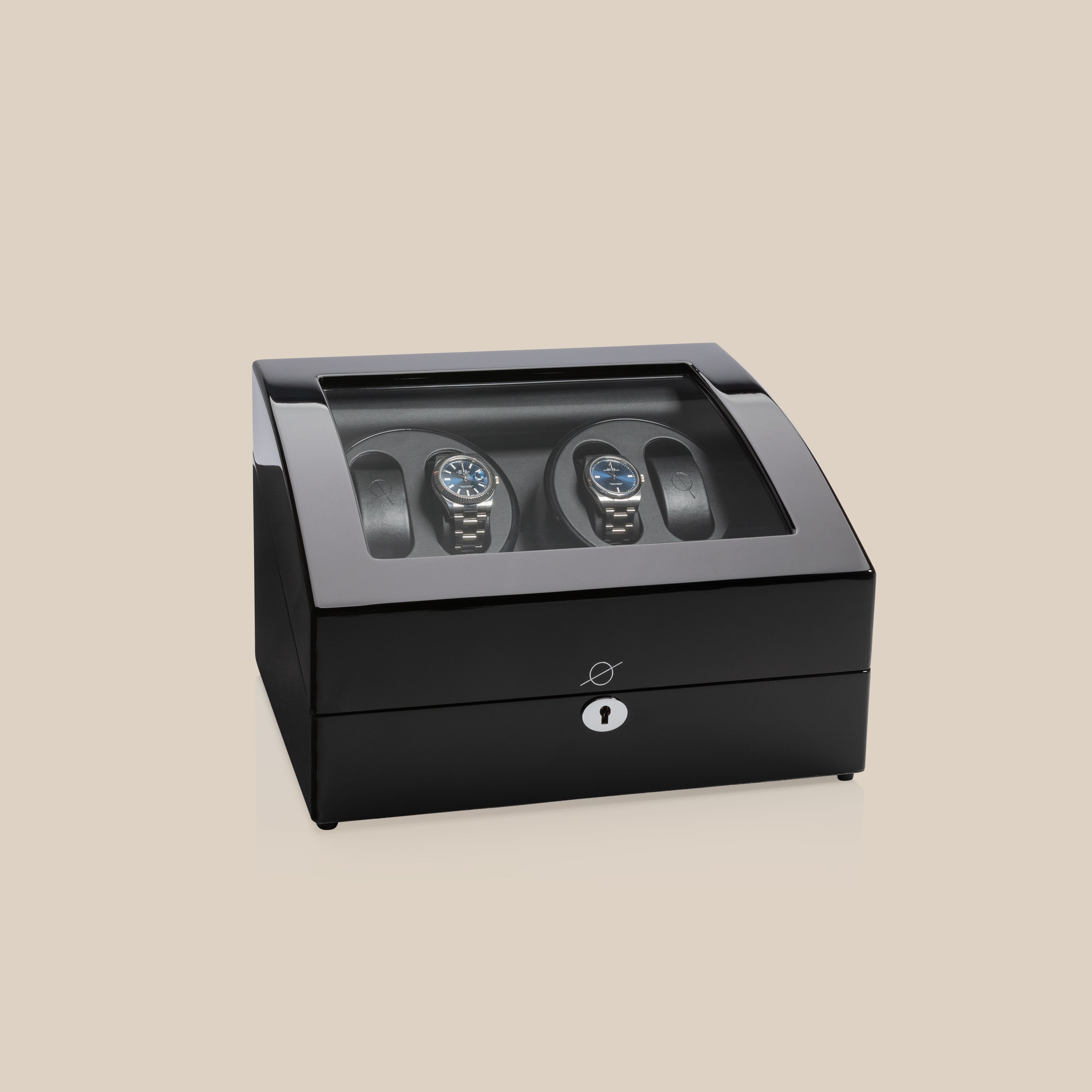 WW87 Watch Winder (Black/Black) - 4 Watches