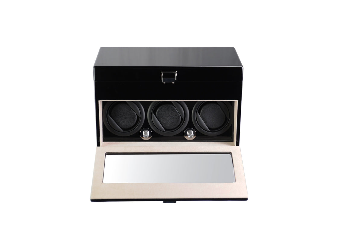 Leader 804 Watch Winder - 3 Watches