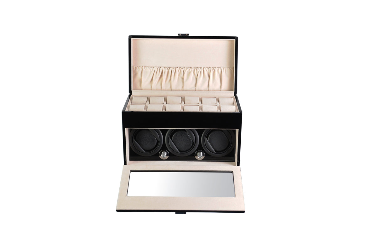 Leader 804 Watch Winder - 3 Watches