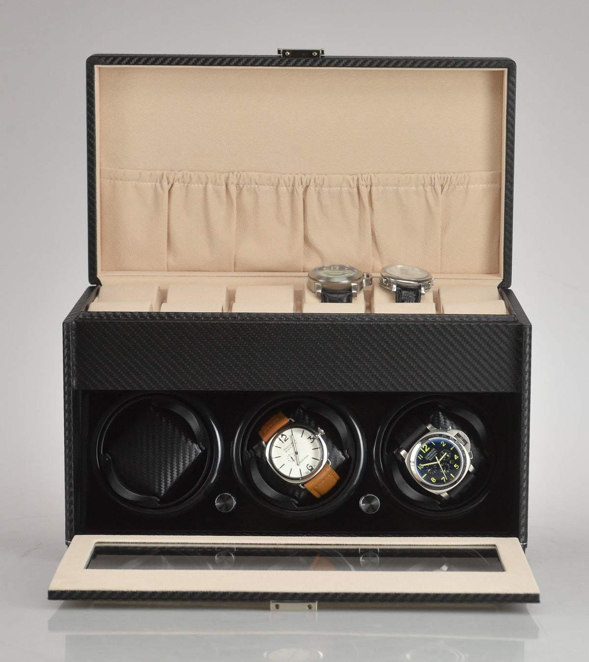 Leader 805 Watch Winder - 3 Watches