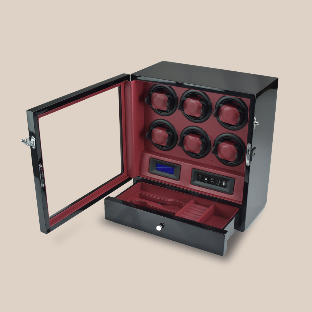 Leader 822 Watch Winder - 6 Watches
