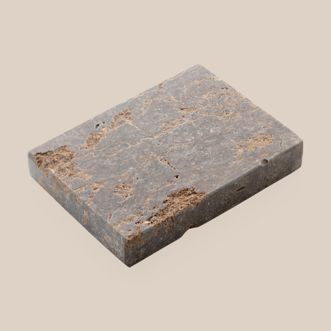 Basel Watch Stand - Mogno / Muschelkalk Limestone