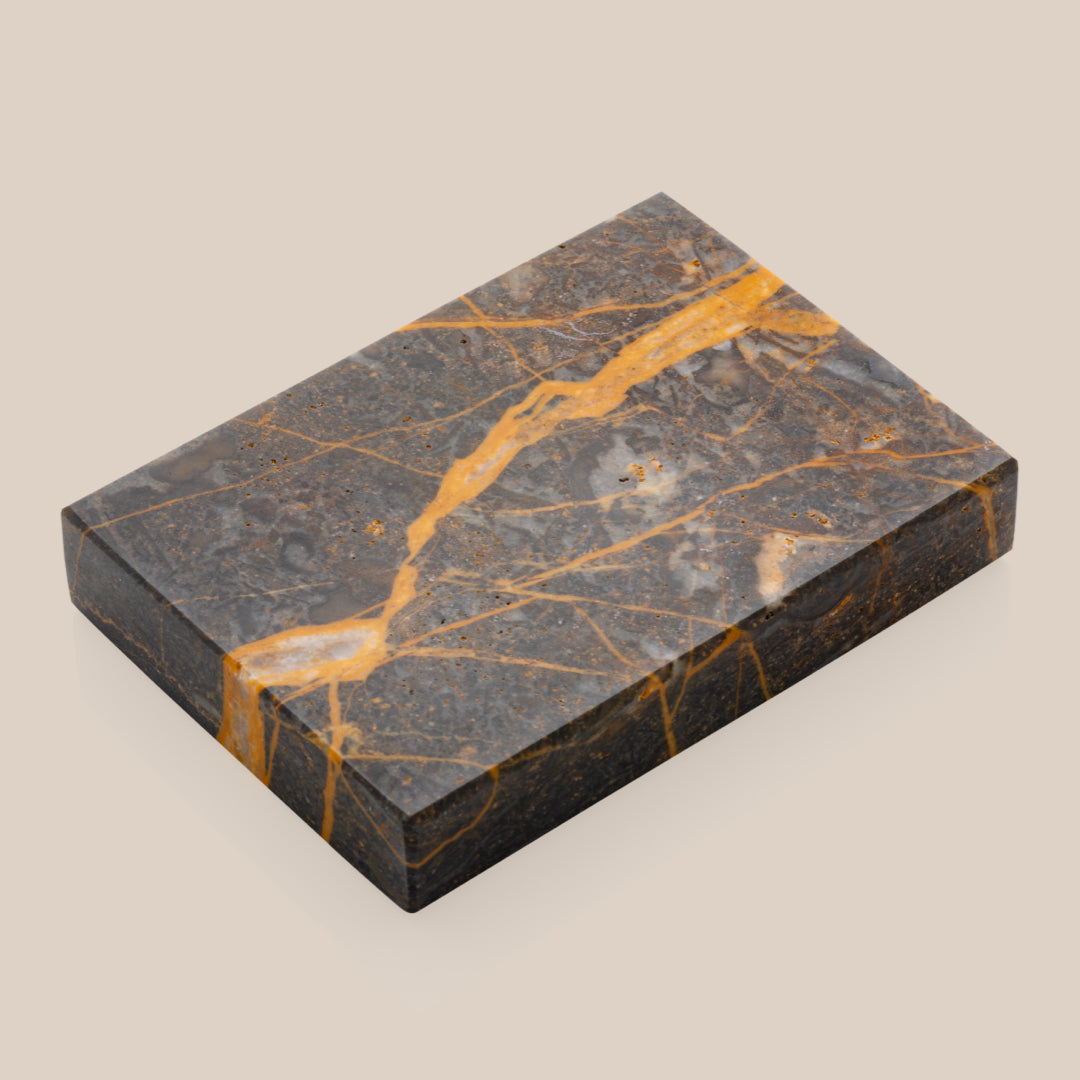 Basel Watch Stand - Transparent / New Port Laurent Marble