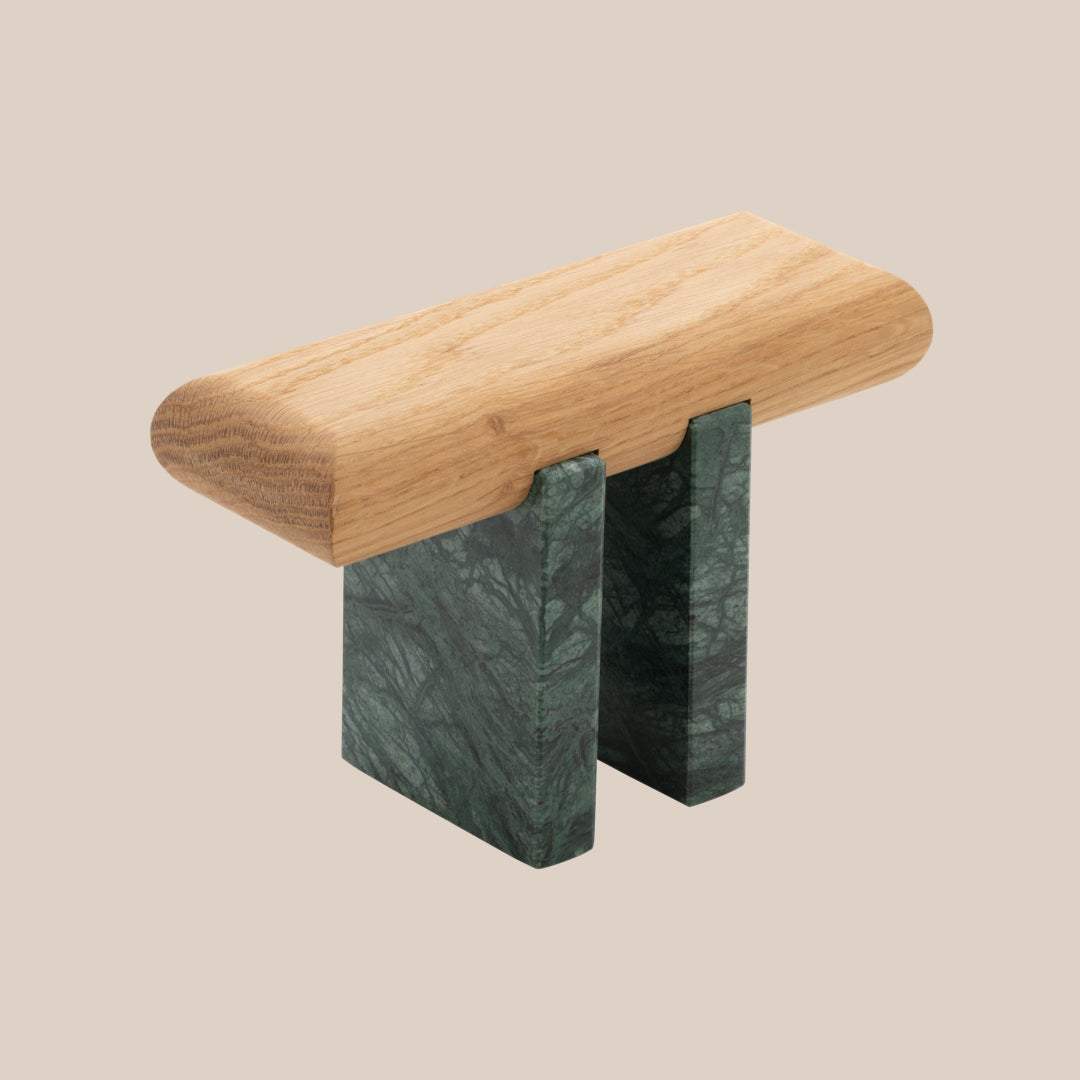 Basel Watch Stand - Plain / Verde Marble