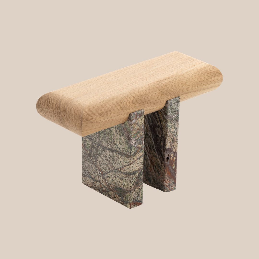 Basel Watch Stand - Plain / Forest Marble