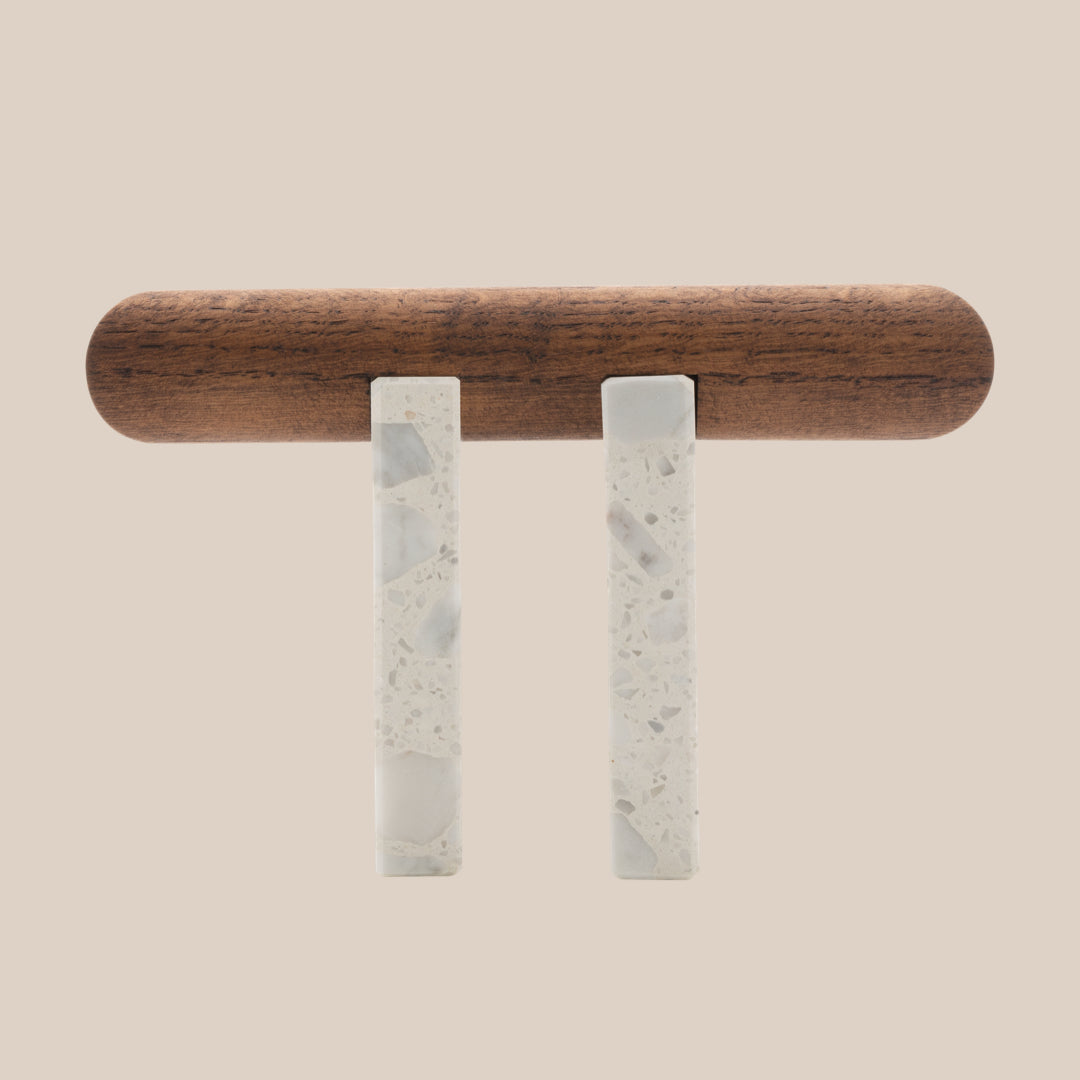 Basel Watch Stand - Palisander / Lido Marble