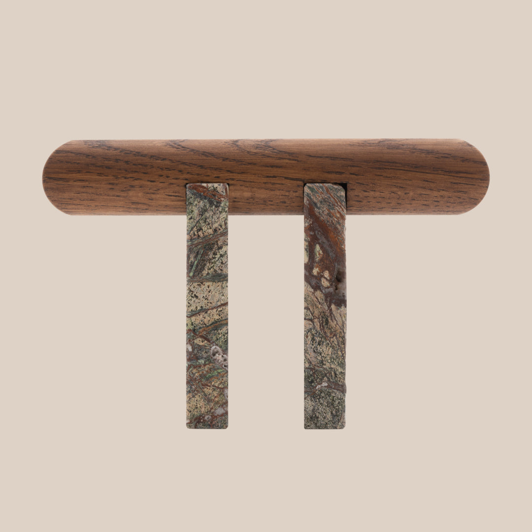 Basel Watch Stand - Palisander / Forest Marble