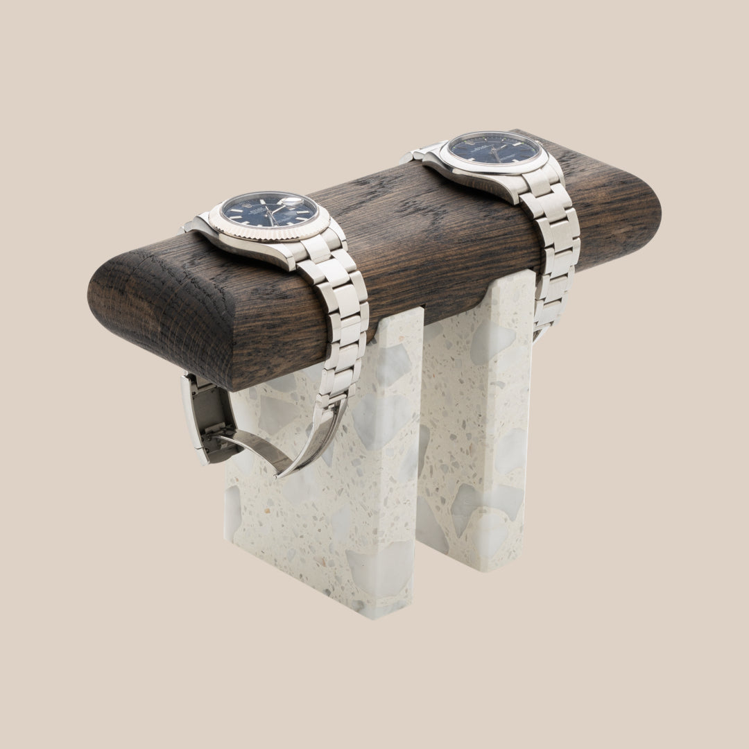 Basel Watch Stand - Gothic / Lido Marble